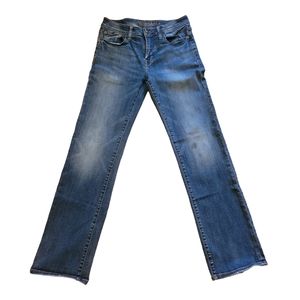 American Eagle Mens Jeans Original Boot Denim Blue Extreme Flex Size 30x34